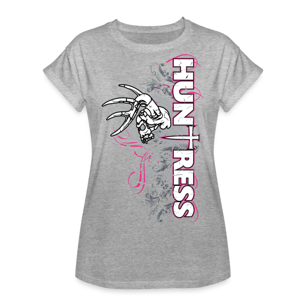 Hitmen Huntress Relaxed Fit T-Shirt - heather gray